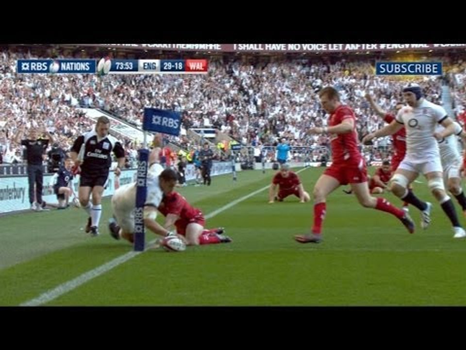 England v Wales - Official Short Highlights Worldwide 9th March 2014