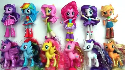 My Little Pony The Movie 2017 Toys Fashems FULL SET (Series 7) MLP Seaponies Equestria Girls Squish