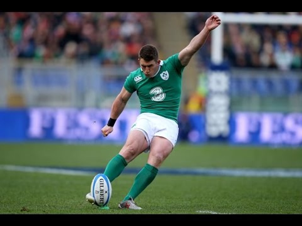 Ian Keatley's fourth penalty, Italy v Ireland, 07th Feb 2015