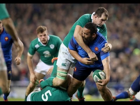 Ireland v France, Official short highlights worldwide 14th Feb 2015