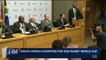 i24NEWS DESK | South Africa favorites for 2023 Rugby World Cup | Tuesday, October 31st 2017