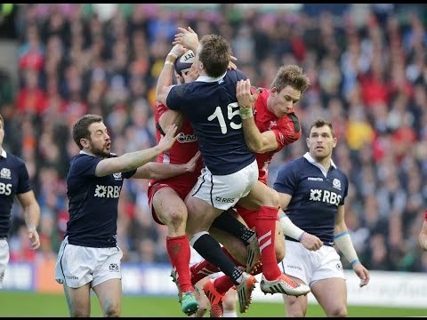 Scotland v Wales, Official extended highlights worldwide, 15th Feb 2015