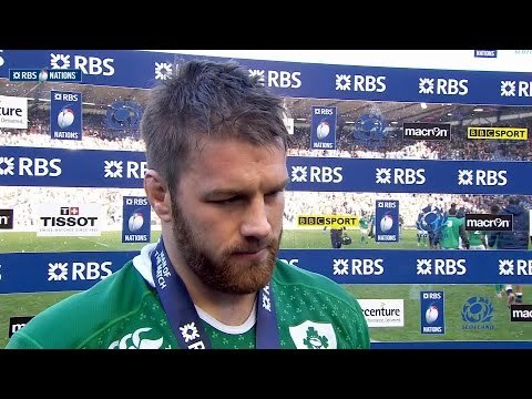 RBS 6 Nations Man of the Match Sean O'Brien, Scotland v Ireland, 21st March 2015