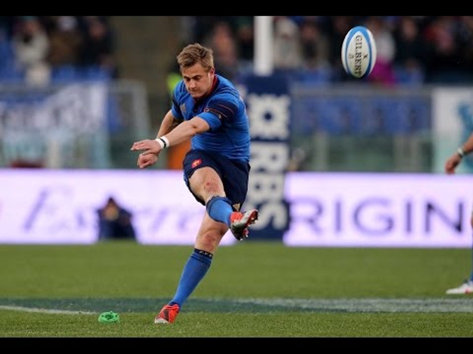 Jules Plisson 2nd Penalty, Italy v France, 15th March 2015