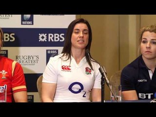 England's Sarah Hunter talks about this years Women's Six Nations