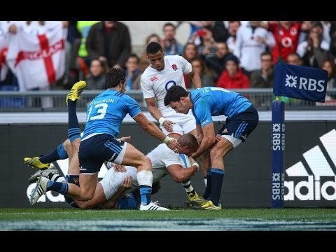 Italie 9-40 Angleterre, résumé officiel, 14th Février 2016