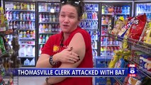 Video Shows Man Attacking Gas Station Clerk with a Bat