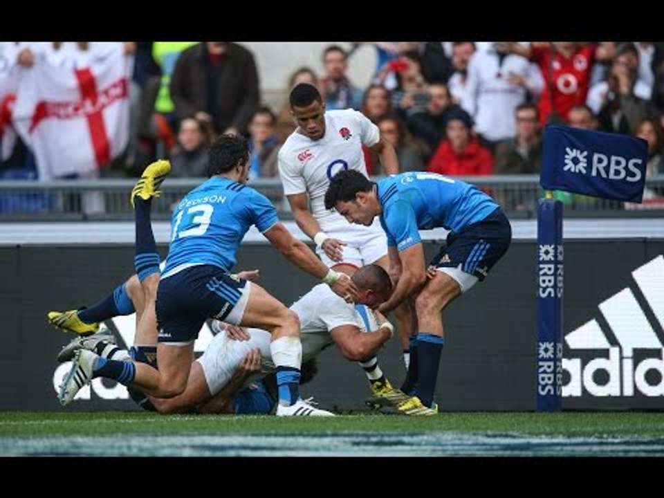 Italia 9-40 Inghilterra: highlights ufficiali della partita del 14 febbraio 2016