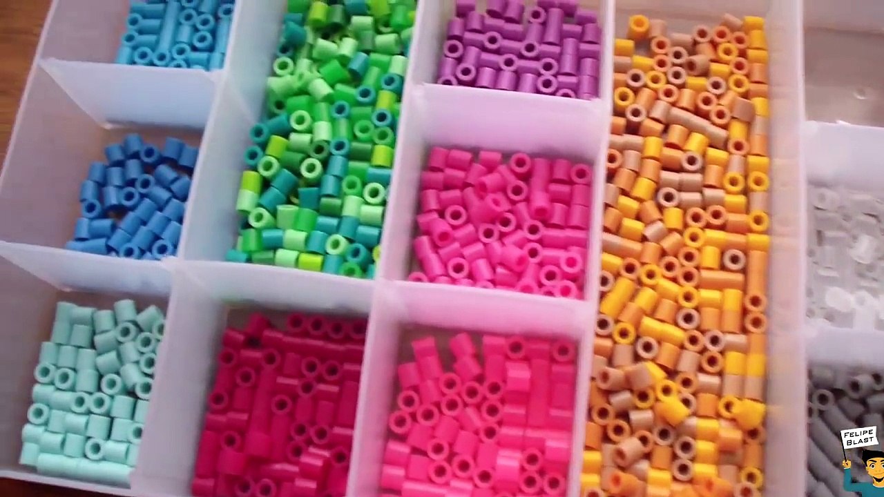 Como hacer figuras de Hama/Perler Beads | Tutorial Completo | Figuras 8bits por FelipeBlast