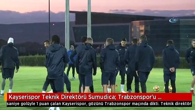 Kayserispor Teknik Direktörü Sumudica: Trabzonspor'u Yenersek Ligi İlk 8'de Bitiririz