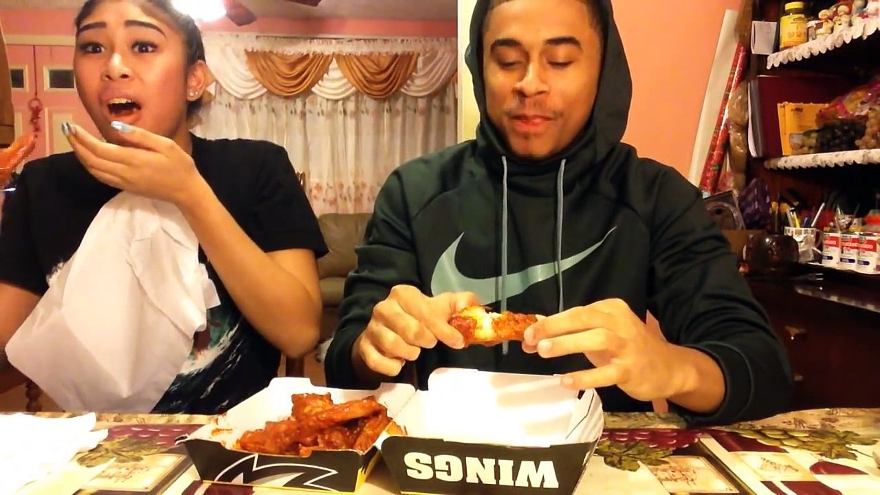 BLAZIN BUFFALO WILD WINGS CHALLENGE WITH A PUNISHMENT