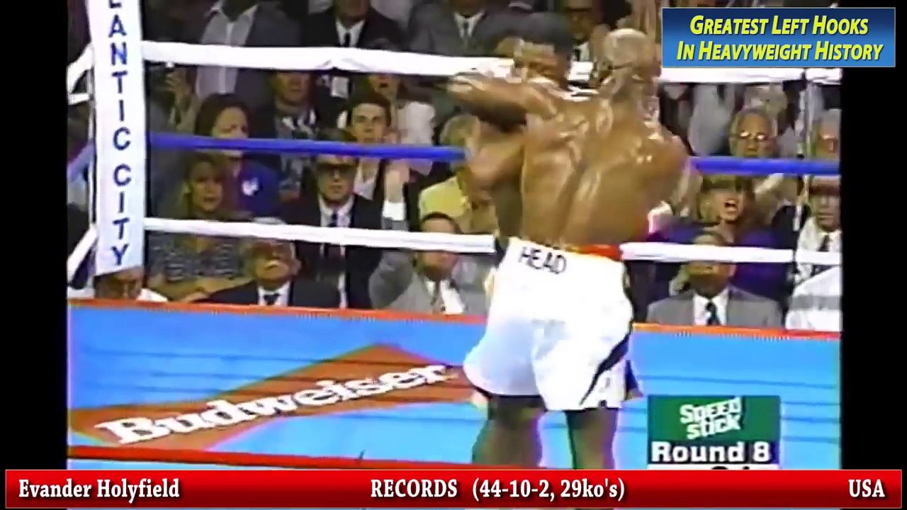 Greatest Left Hooks in Heavyweight Boxing History