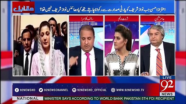 Rauf Klasra reaction over Aitzaz Ahsans Media Talk