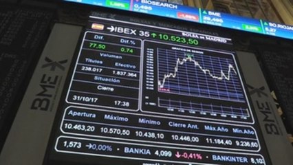 La Bolsa española sube el 1,37 % en octubre con la ayuda del BCE
