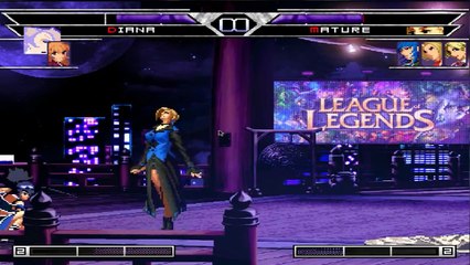 Kof Mugen ¡Kula Team VS Mature, King, Blue Mary & Leona!