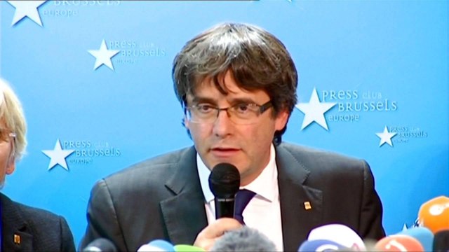 Ousted Catalonia leader Puigdemont 'not seeking asylum'