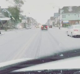 Upstate New York Pelted with Wintry Mix of Rain and Snow