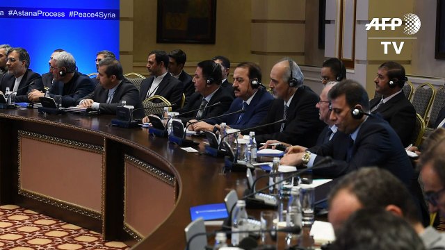 نهاية جولة جديدة من محادثات السلام حول سوريا في أستانا