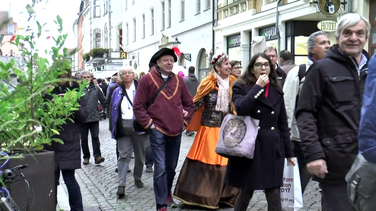 Wittenberg und Luther: 'Die Stadt begeistert uns'