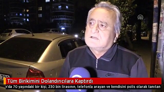 Tüm Birikimini Dolandırıcılara Kaptırdı