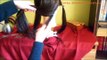 Long Layered Bob haircut with bangs | Long length layers haircut tutorial | Corte de cabelo feminino