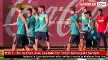 Milli Futbolcu Enes Ünal: Levante'den Teklif Alınca Şaka Sandım
