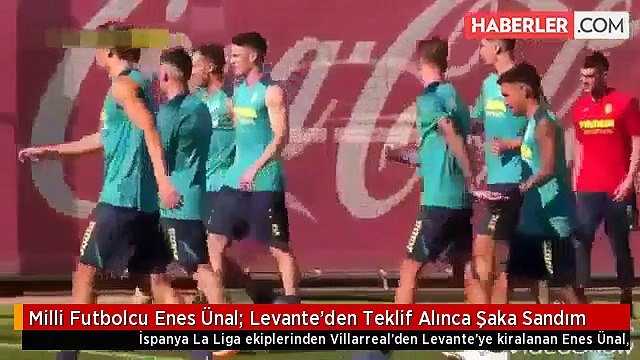 Milli Futbolcu Enes Ünal: Levante'den Teklif Alınca Şaka Sandım