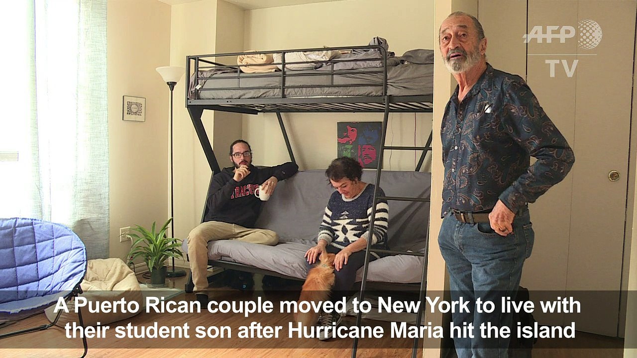 Displaced Puerto Ricans find refuge in New York