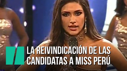 El reivindicativo mensaje de las candidatas a Miss Perú 2018