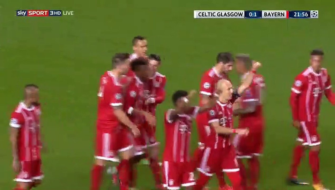 Kingsley Coman Goal HD - Celtic	0-1	Bayern Munich 31.10.2017