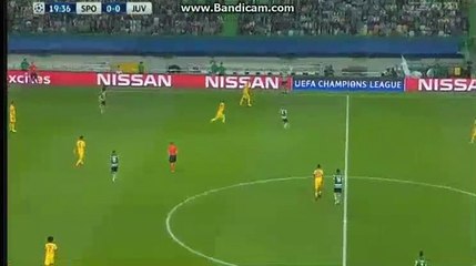 Bruno Cesar Goal HD - Sporting CP 1-0 Juventus 31.10.2017