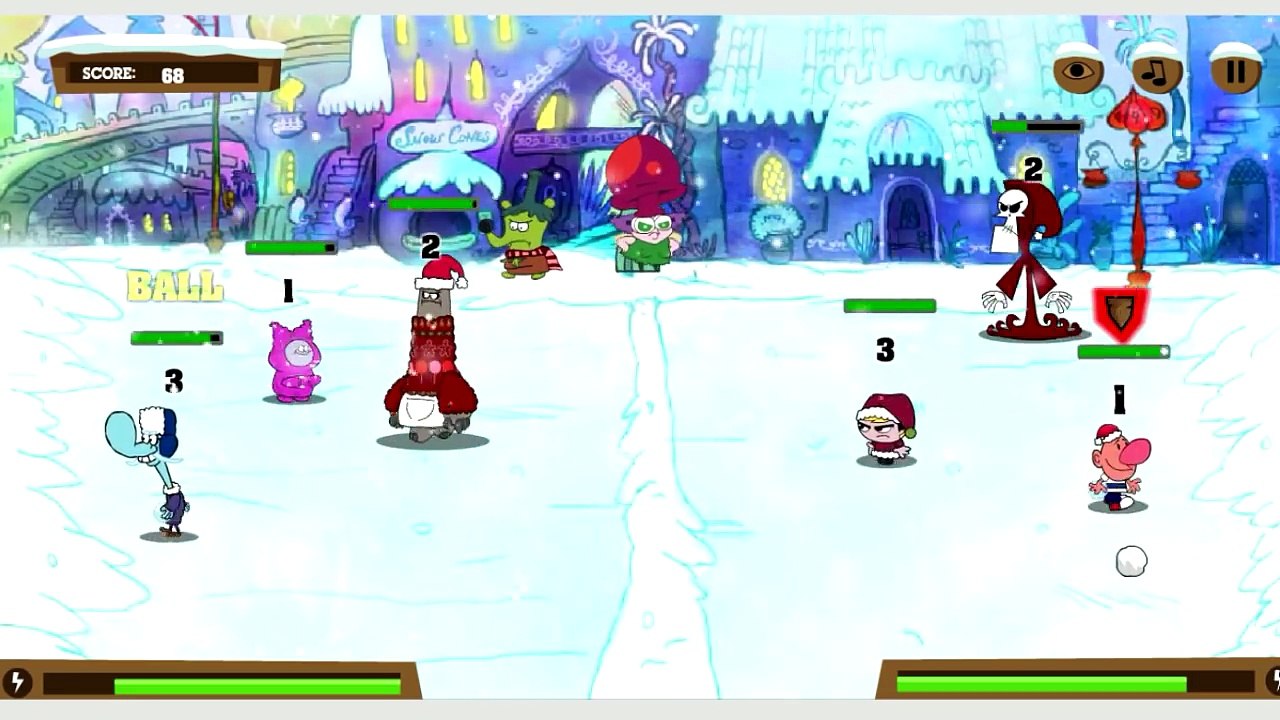 Adventure Time - SnowBRAWL FIGHT (Cartoon Network Games)