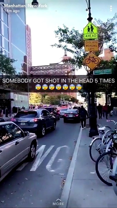 NEW YORK SHOOTINGCAR RAMMING FOOTAGE 10.31.2017