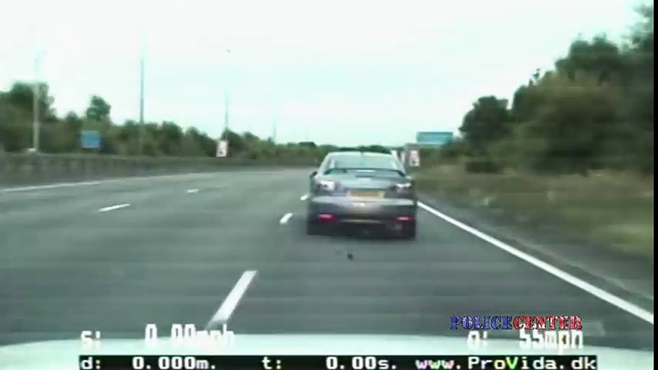 Dashcam shows dramatic Birmingham Chase