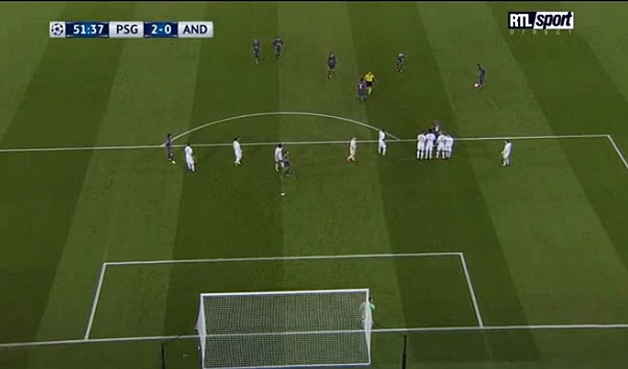 Paris SG 3 - 0 Anderlecht 31/10/2017 Layvin Kurzawa Super Goal 53' Champions League HD Full Screen .