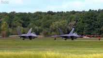 F-22s and T-38s Fly out of Langley AFB