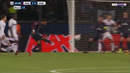 2-0 Neymar Goal PSG 2-0 Anderlecht - 31.10.2017