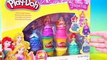 PLAY DOH Glittering gowns Disney Princesses playdoh dresses