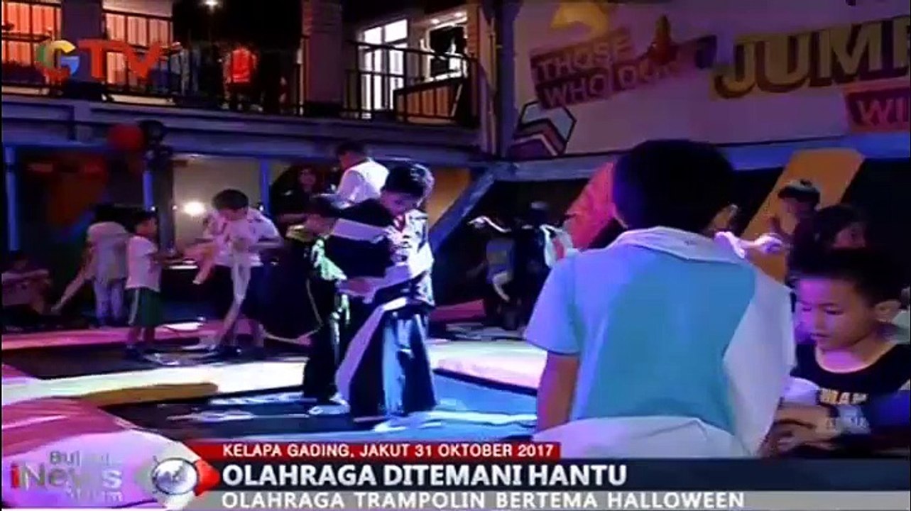 Heboh Olahraga Bersama Hantu di Kelapa Gading Jakarta Utara