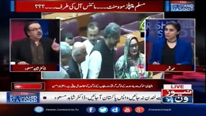 No Confidence Motion Is Coming Against Shahid Khaqan Abbasi and He Will Try That It Gets Successful - Dr. Shahid Masood