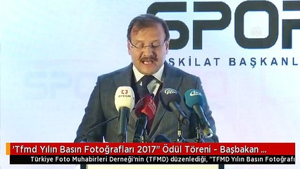 'Tfmd Yılın Basın Fotoğrafları 2017" Ödül Töreni - Başbakan Yardımcısı Çavuşoğlu (2)