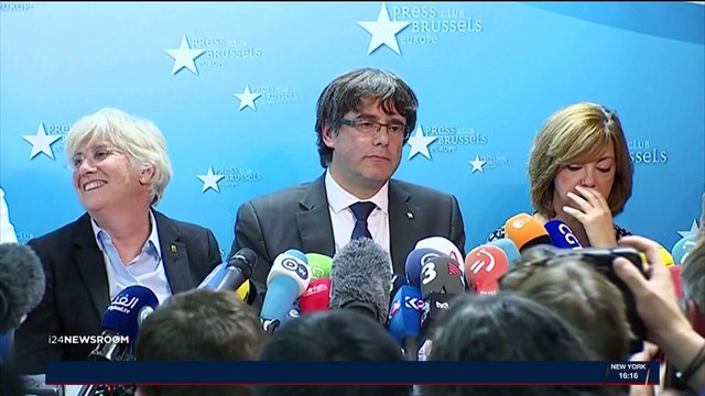 Catalogne: Carles Puigdemont en appelle à l'Europe