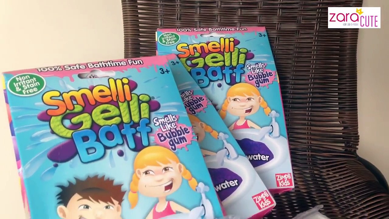 Smelli Gelli Baff ❄️❄️❄️Zara bermain mandi Jeli di Kolam Kecil bersama Baby Alive