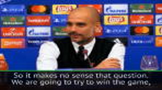 Man City won't play for the draw - Guardiola