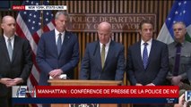 Attaque à Manhattan: conférence de presse du maire de New York