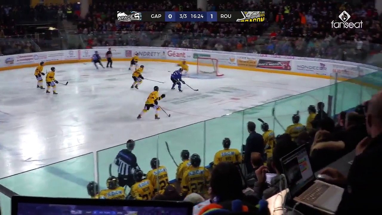 SLM - J18 : GAP-ROUEN : 2-3 (LES BUTS)