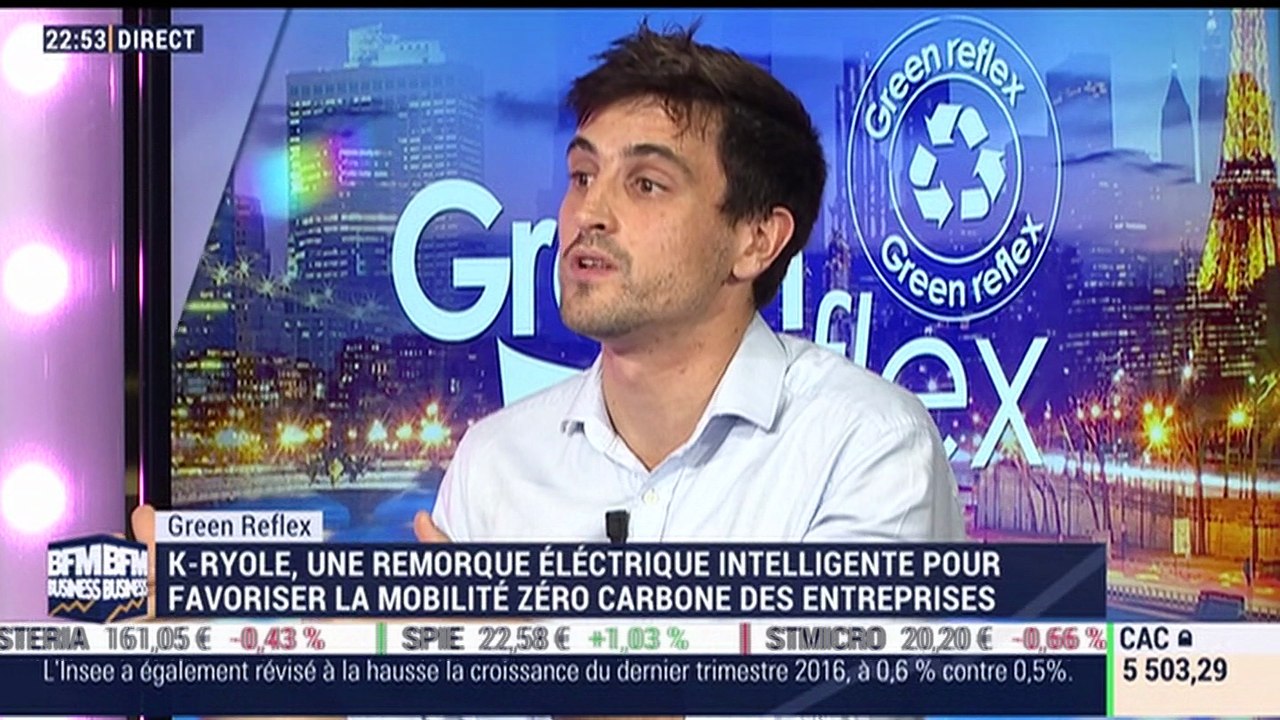 Green Reflex: K-Ryole, une remorque électrique intelligente pour favoriser la mobilité zéro carbone des entreprises - 31/10