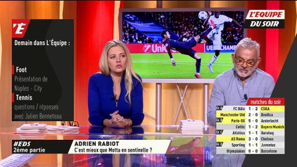 Foot - C1 - PSG : Rabiot, c'est mieux que Motta en sentinelle ?