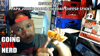 Review This:  Papa John's Bacon Cheddar Sticks