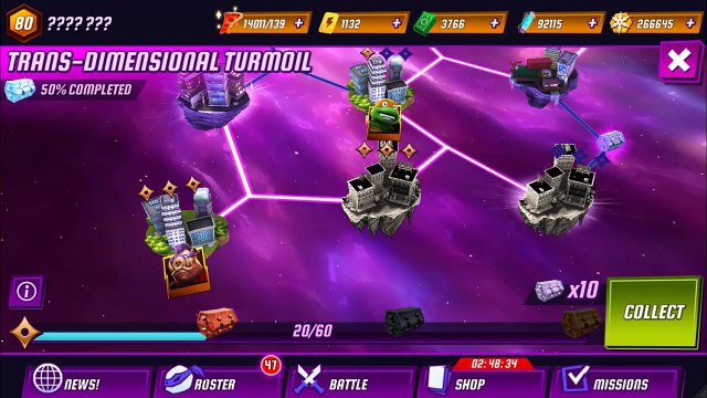 Ninja Turtles in Christmas Trans-Dimensional / Teenage Mutant Ninja Turtles: Legends playthrough